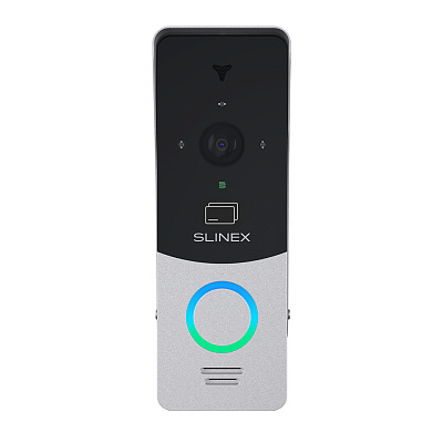 картинка Slinex ML-20CR HD цвет черный + серебро. Вызывная панель высокого разрешения 2,0 Мп (AHD) / 960 ТВЛ от компании Intant